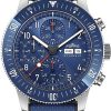 Uhren Fortis | Fortis Novonaut N-42 Cobalt Blue F2040013 Herrenchronograph