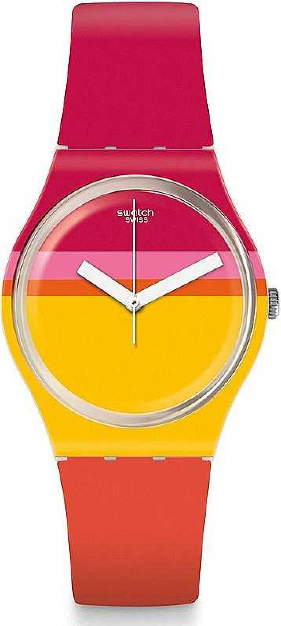 Uhren Swatch | Swatch Gent Standard Roug'Heure Gw198 Unisexuhr