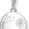 Schmuck Thomas Sabo | Thomas Sabo Pusteblume Wishes Come True 1457-051-21 Charm Anh Nger