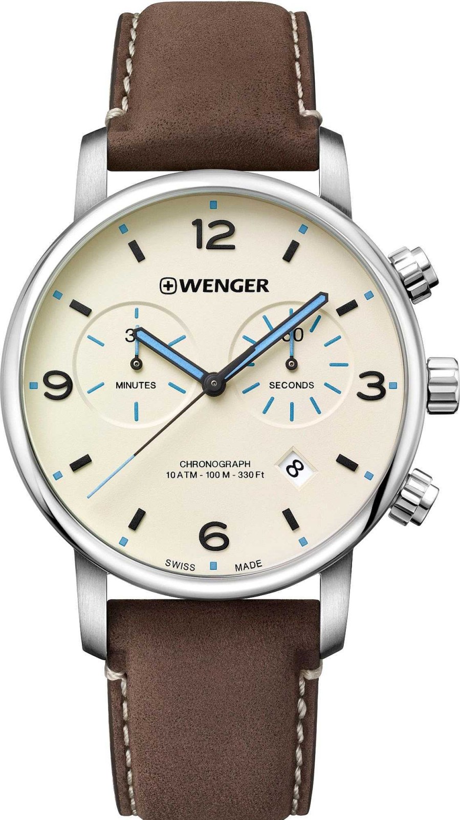 Uhren Wenger | Wenger Urban Metropolitan 01.1743.111 Herrenchronograph