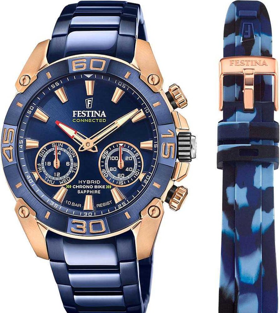 Uhren Festina | Festina Chrono Bike Special Edition Connected F20549/1 Herrenchronograph Bluetooth®-Technologie