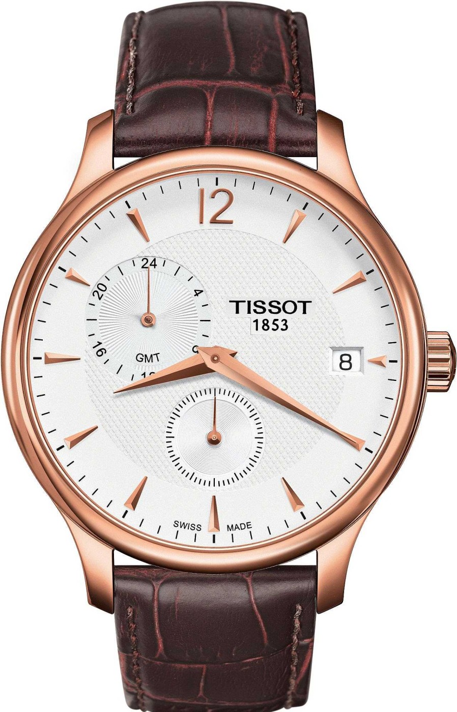 Uhren Tissot | Tissot Tissot Tradition Gmt T063.639.36.037.00 Herrenchronograph