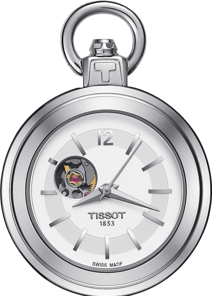 Uhren Tissot | Tissot Pendant 1920Pine T854.205.19.037.01 Taschenuhr