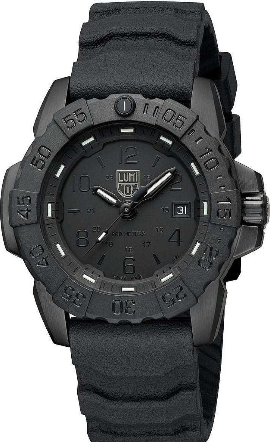 Uhren Luminox | Luminox Navy Seal Steel 3250 Series Xs.3251.Bo.Cb Herrenarmbanduhr Taucheruhr