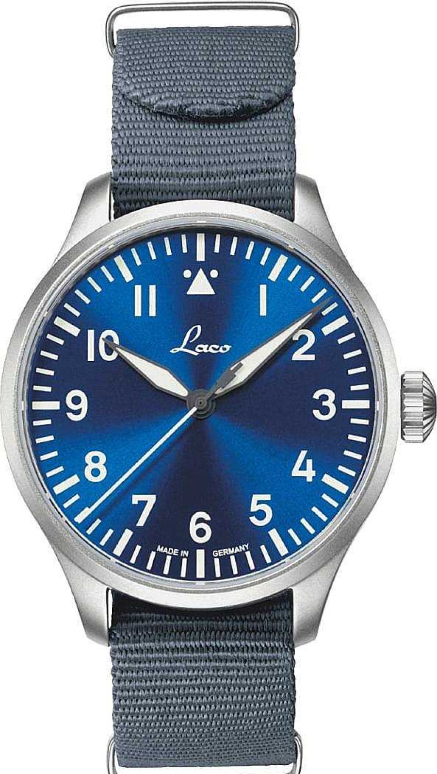 Uhren Laco | Laco Augsburg Blaue Stunde 39 862102 Herren Automatikuhr Made In Germany