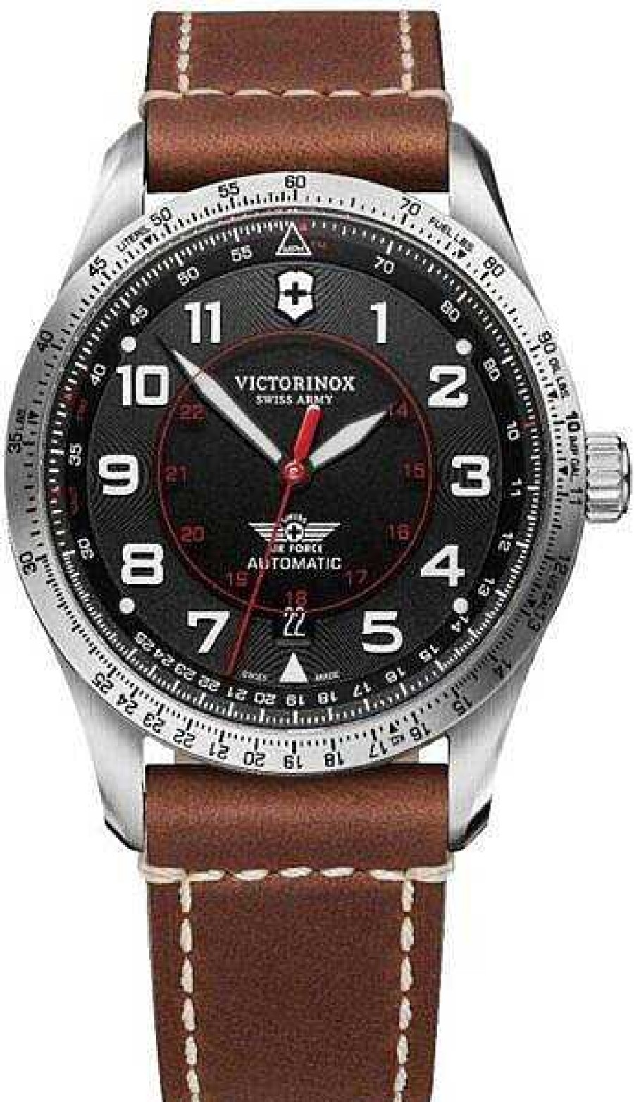 Uhren Victorinox Swiss Army | Victorinox Swiss Army Airboss 241973 Herrenarmbanduhr Fliegeruhr