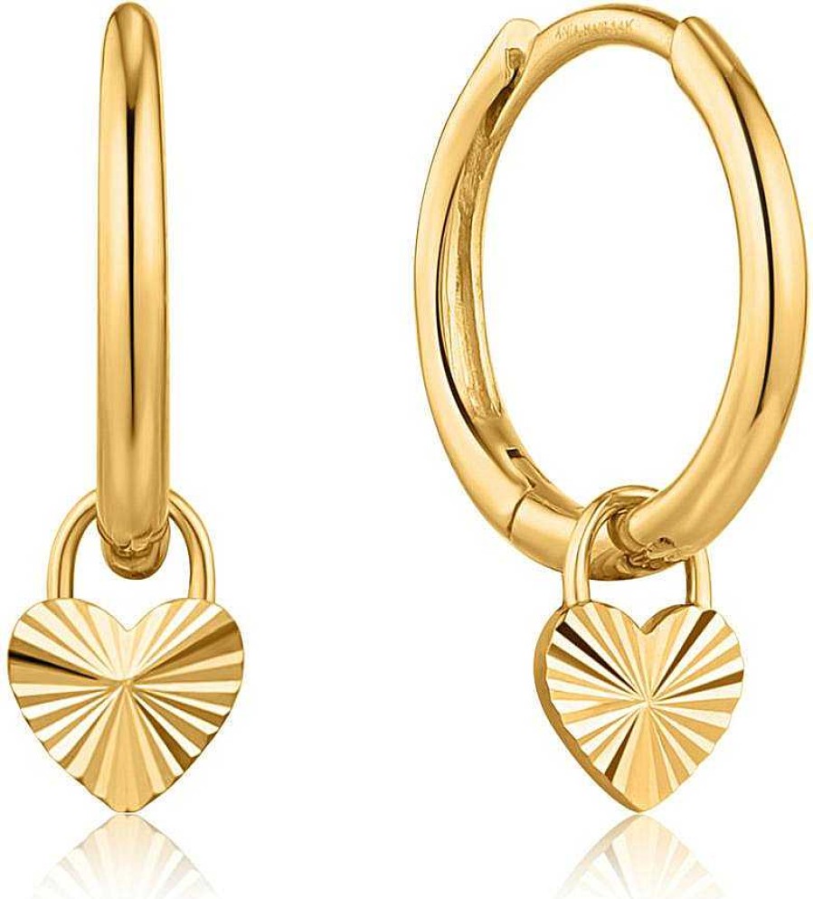 Schmuck Ania Haie 14KT Gold | Ania Haie 14Kt Gold Eau001-21Yg Ohrringe