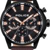 Uhren Police | Police Menelik Pewjf2204204 Herrenchronograph