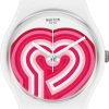 Uhren Swatch | Swatch Beatpink Gw214 Unisexuhr