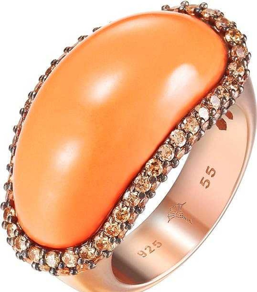 Schmuck Joop! Jewelry | Joop! Jewelry Coral Jprg90706C Damenring Epoxy Einlage