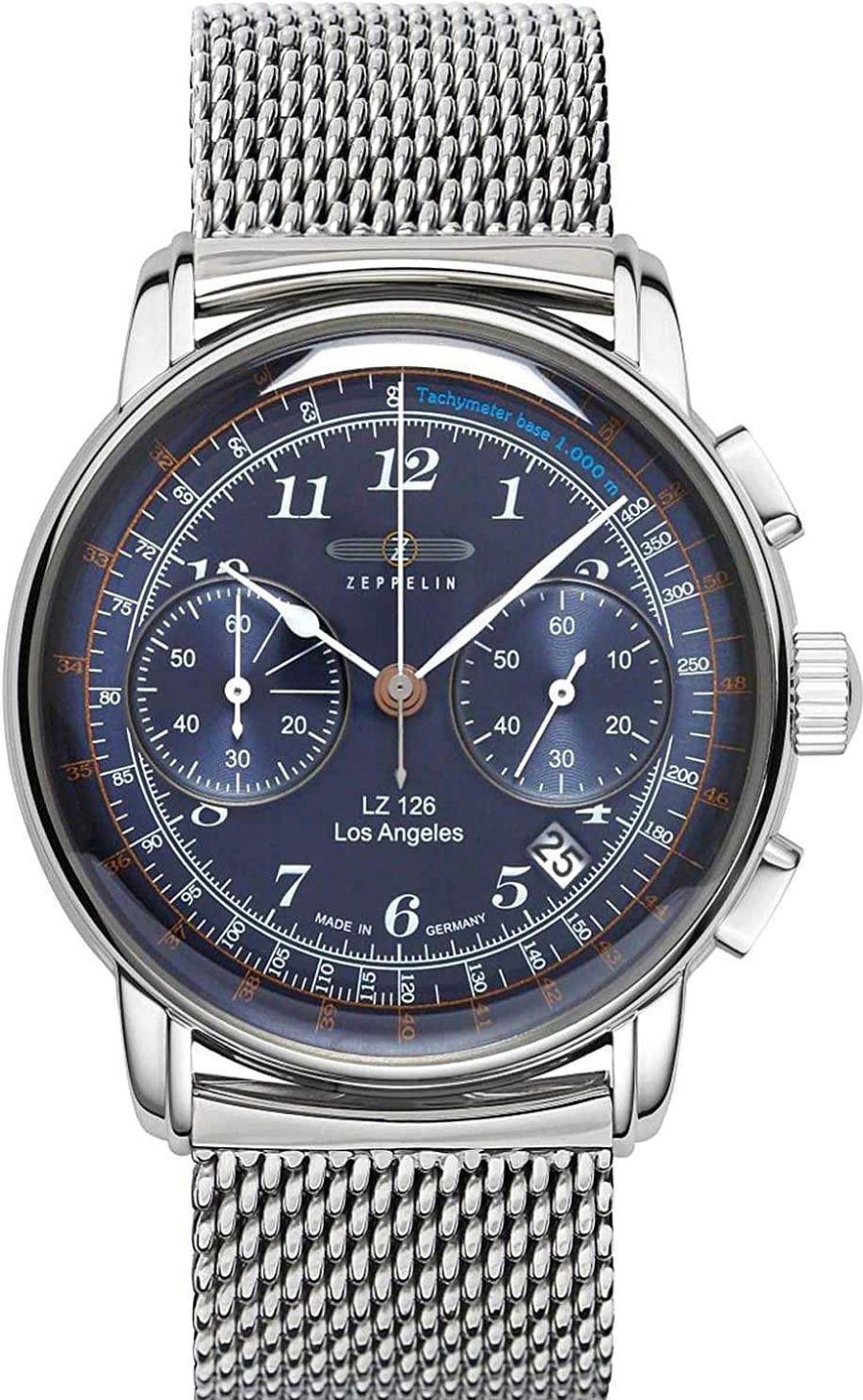 Uhren Zeppelin | Zeppelin Lz 126 Los Angeles 7614M3 Herrenchronograph