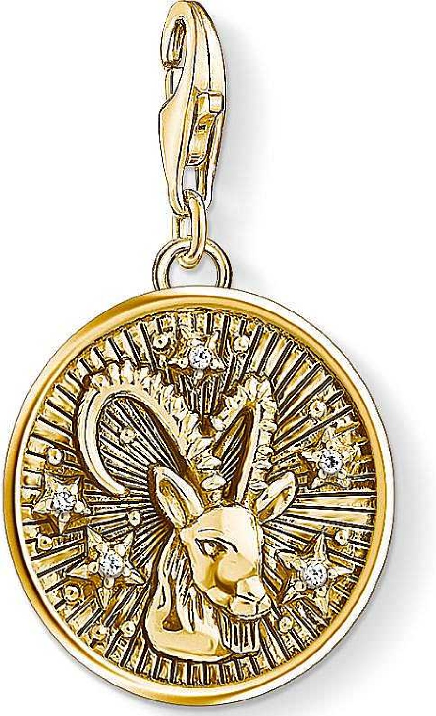 Schmuck Thomas Sabo | Thomas Sabo Sternzeichen Steinbock 1661-414-39 Charm Anh Nger