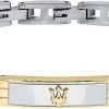 Schmuck MASERATI | Maserati Maserati Jewels Jm221Atz06 Herrenarmband