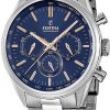 Uhren Festina | Festina Timeless Chronograph F16820/A Herrenchronograph