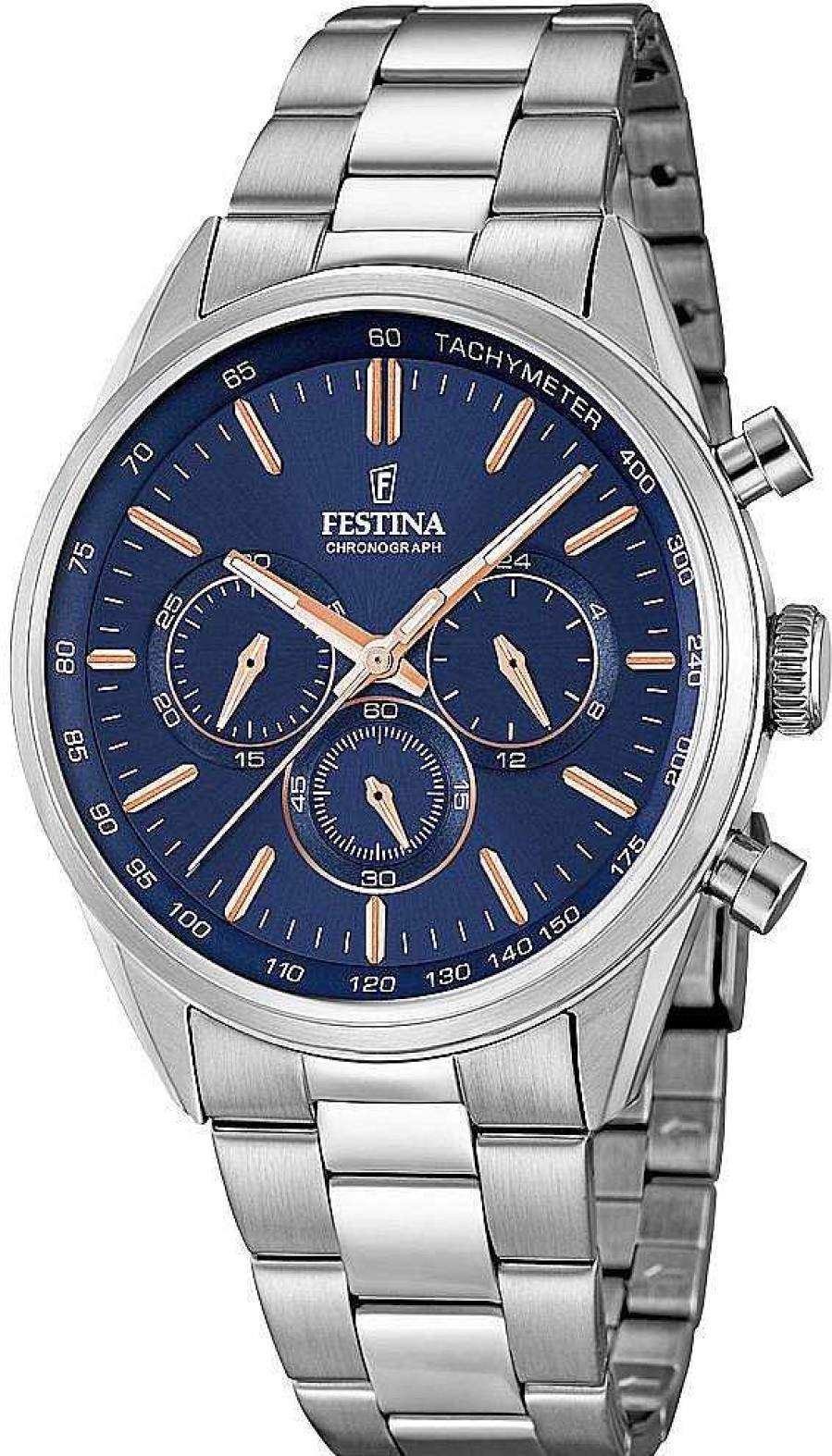 Uhren Festina | Festina Timeless Chronograph F16820/A Herrenchronograph