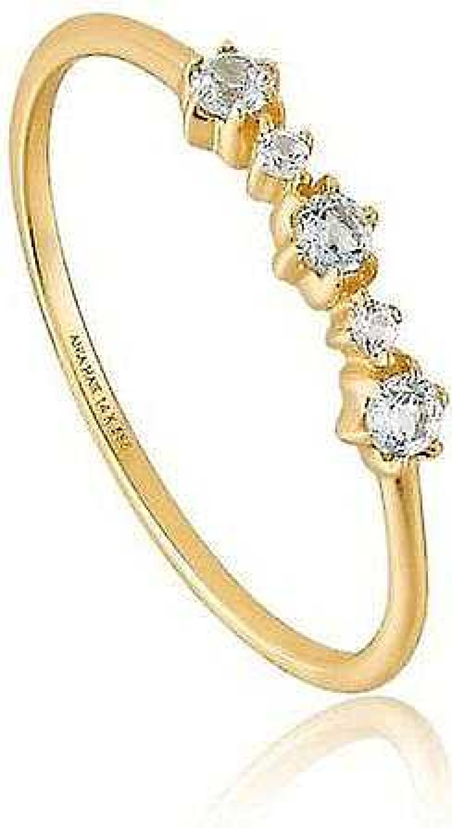 Schmuck Ania Haie 14KT Gold | Ania Haie 14Kt Gold Rau006-01Yg-50 Damenring