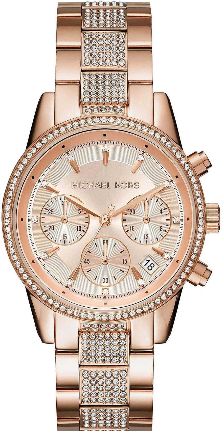 Uhren Michael Kors | Michael Kors Ritz Mk6485 Damenchronograph