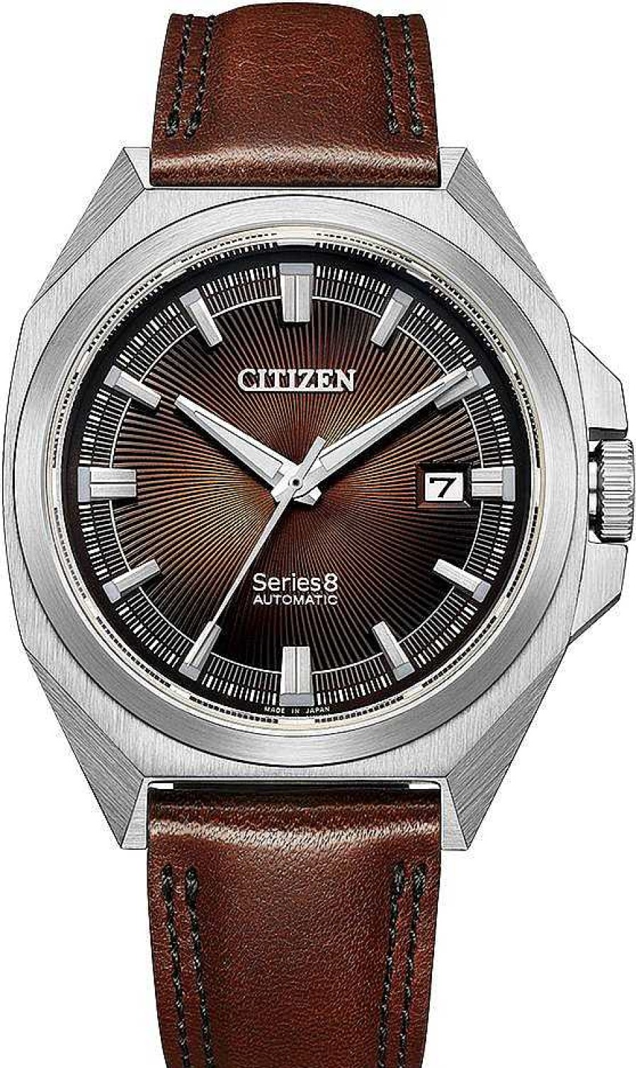 Uhren Citizen | Citizen Mechanisch Ctz Series 8 Citizen Nb6011-11W Herren Automatikuhr