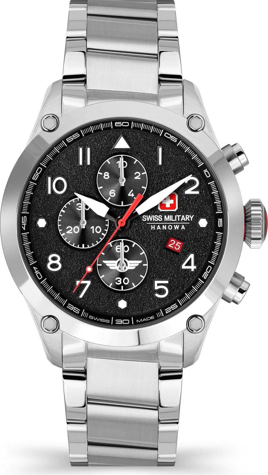 Uhren Swiss Military Hanowa | Hanowa Swiss Military Nightflighter Smwgi2101501 Herrenchronograph