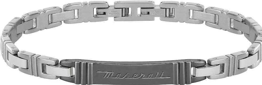 Schmuck MASERATI | Maserati Maserati Jewels Jm218Amf01 Herrenarmband