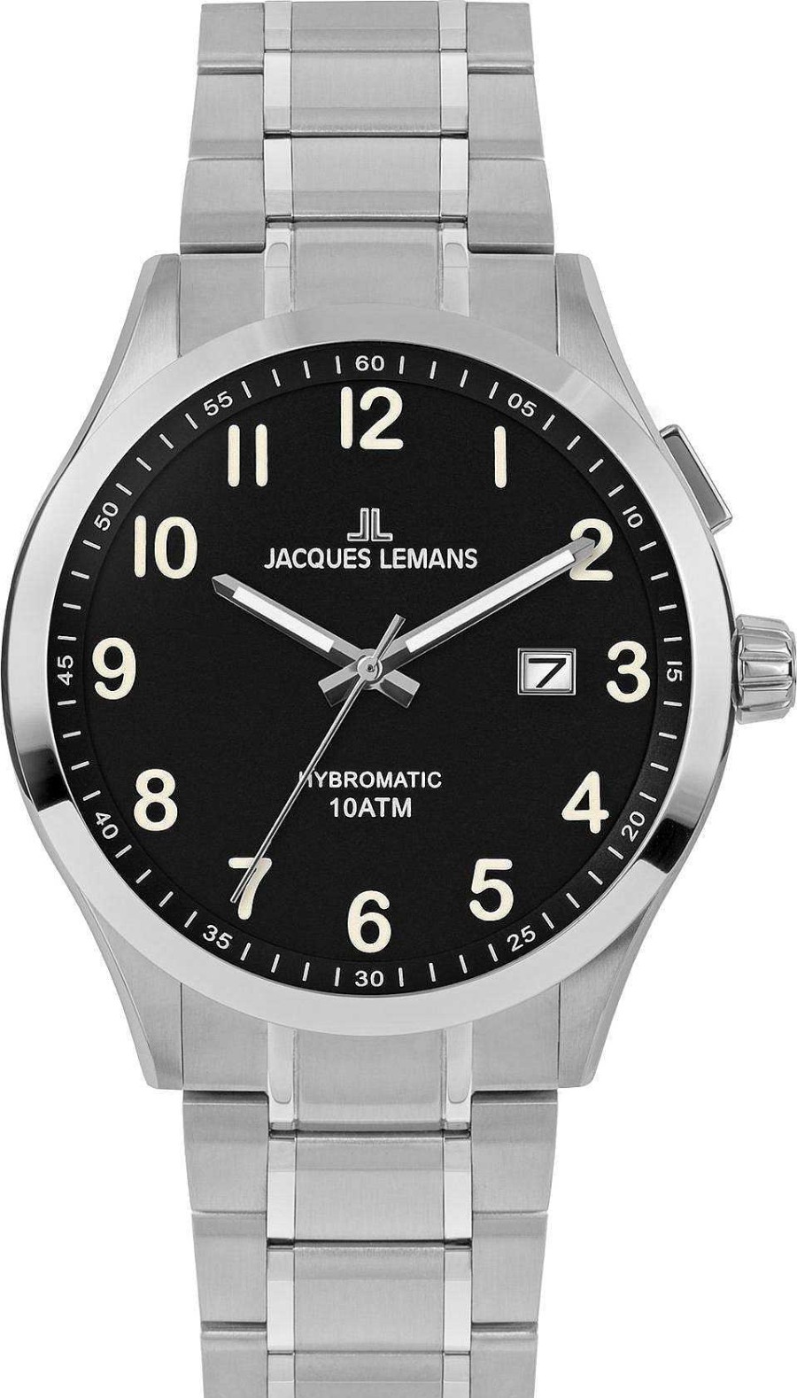 Uhren Jacques Lemans | Jacques Lemans Hybromatic 1-2130H Herren Automatikuhr