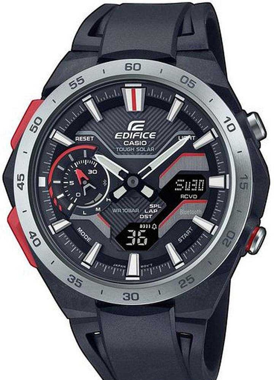 Uhren Casio Edifice | Casio Edifice Bluetooth Ecb-2200P-1Aef Herrenchronograph Bluetooth®-Technologie