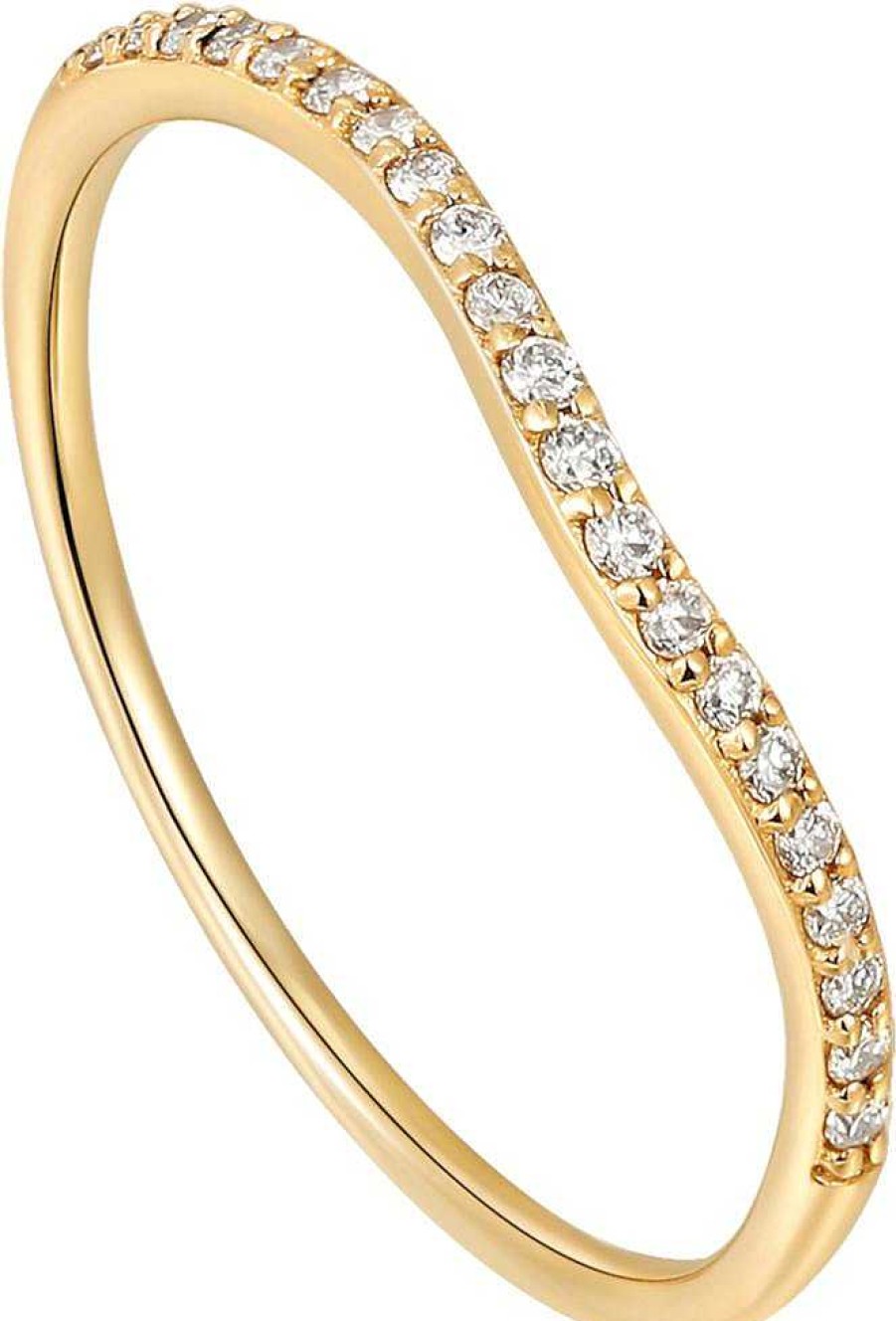 Schmuck Ania Haie 14KT Gold | Ania Haie 14Kt Gold Rau004-01Yg-54 Damenring