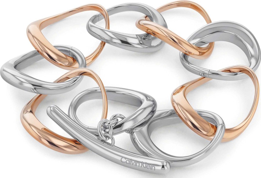 Schmuck Calvin Klein Jewelry | Calvin Klein Jewelry Warped Rings 35000007 Damenarmband