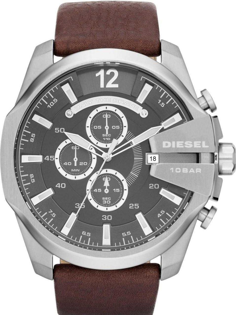 Uhren DIESEL | Diesel Mega Chief Dz4290 Herrenchronograph Design Highlight