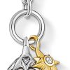 Schmuck Thomas Sabo | Thomas Sabo Perle Mit Stern 1856-849-14 Charm Anh Nger