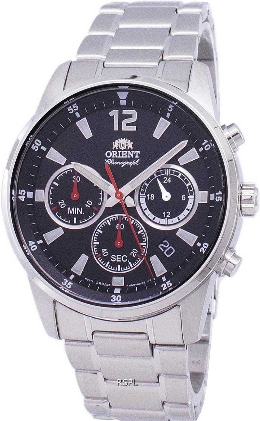 Uhren Orient | Orient Sports Quartz Side Chronograph Ra-Kv0001B10B Herrenarmbanduhr