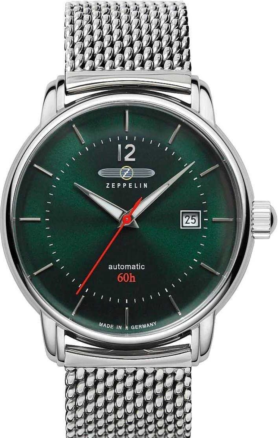 Uhren Zeppelin | Zeppelin 8160M4 Herren Automatikuhr 60H Gangreserve