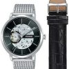 Uhren Pulsar | Pulsar Limited Edition Automatic Skeleton Watch P8A001X2 Herren Automatikuhr Streng Limitierte Auflage