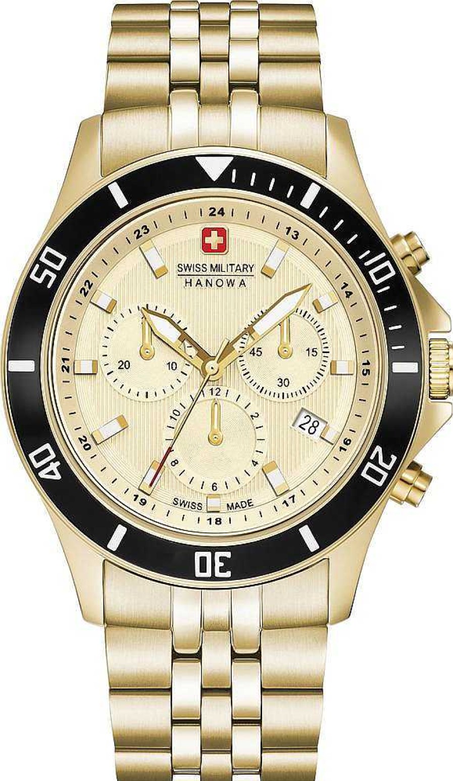 Uhren Swiss Military Hanowa | Hanowa Swiss Military Flagship Chrono 06-5331.02.002 Herrenchronograph