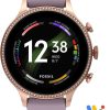 Uhren Fossil Q | Fossil Q Gen 6 Smartwatch Purple Silicone Ftw6080 Smartwatch Smartwatch