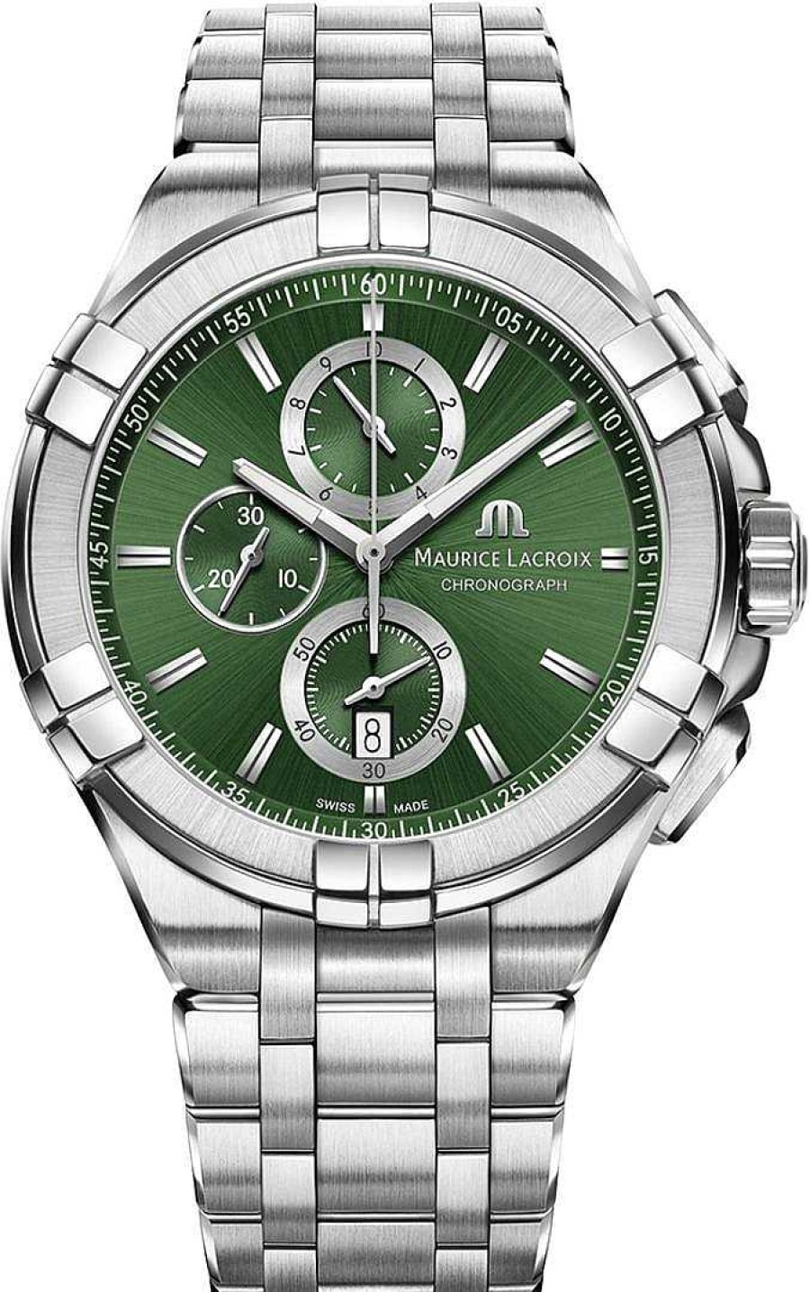 Uhren Maurice Lacroix | Maurice Lacroix Aikon Ai1018-Ss002-630-1 Herrenchronograph