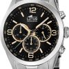 Uhren Lotus | Lotus Chrono Classic 18152/9 Herrenchronograph Klassisch Schlicht