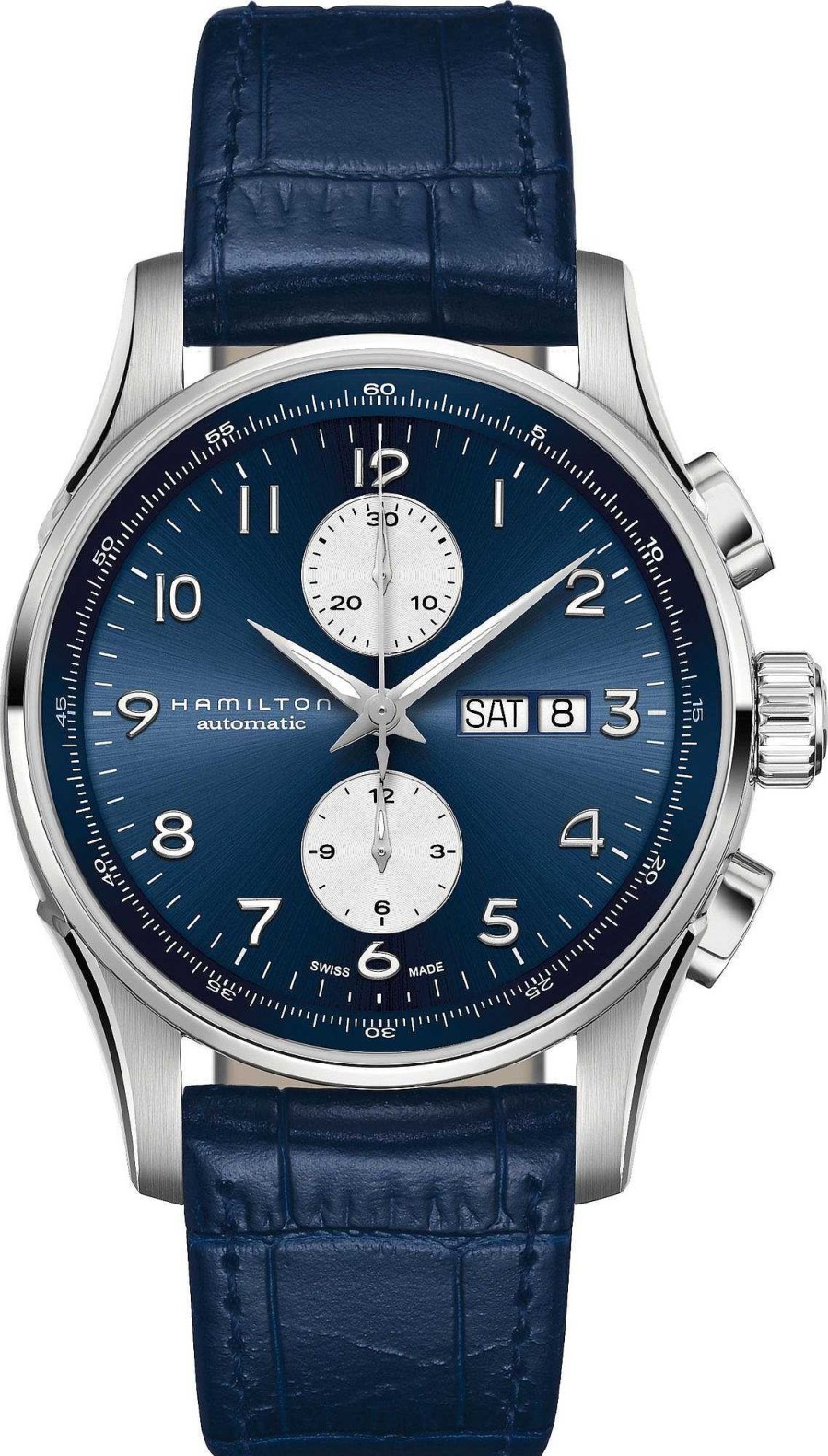 Uhren Hamilton | Hamilton Jm Maestro Dd Ac45-Bu-L-Bu H32766643 Herren Automatikchronograph