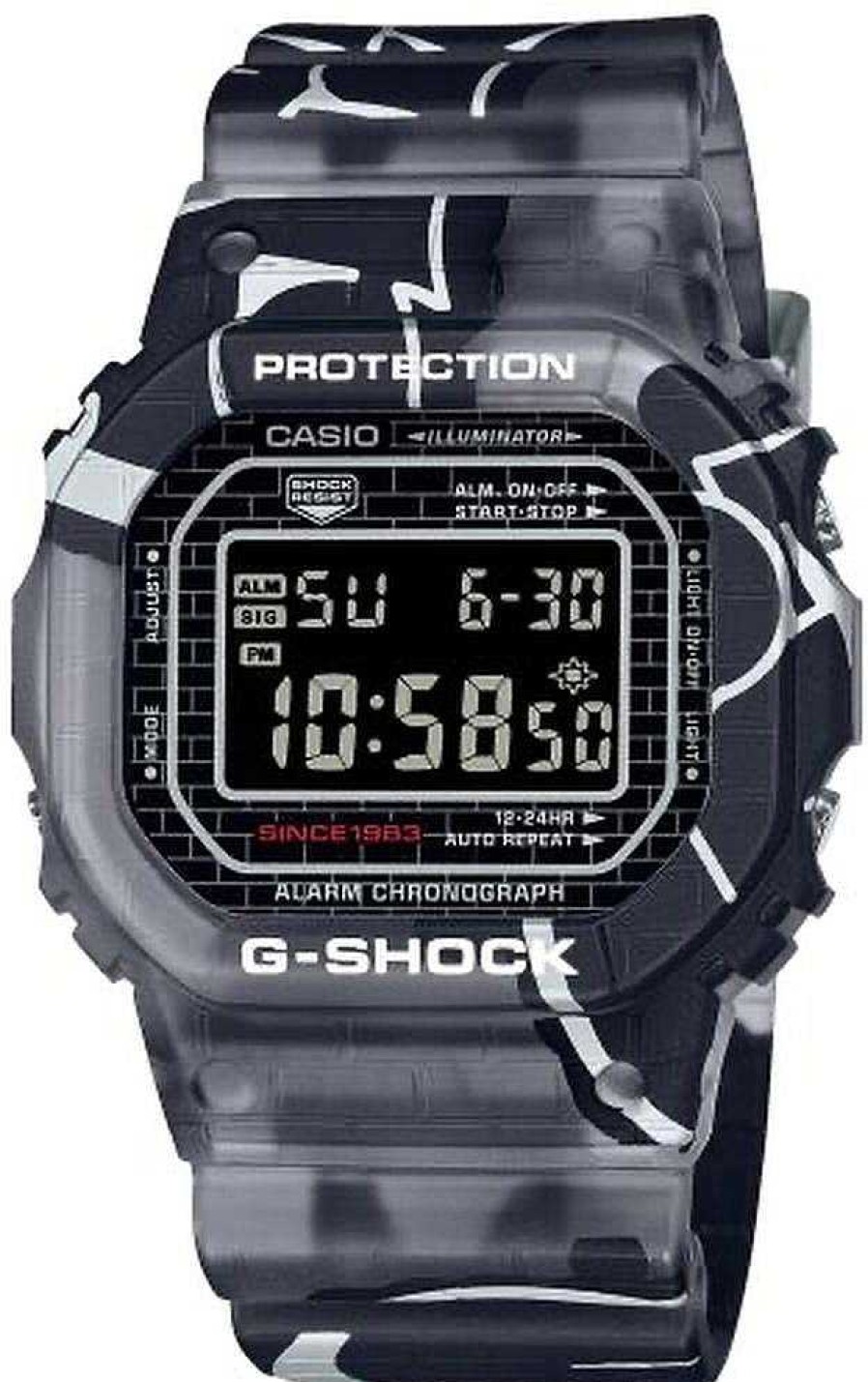 Uhren Casio G-Shock | Casio G-Shock Street Spirit-Serie Dw-5000Ss-1Er Herrenarmbanduhr