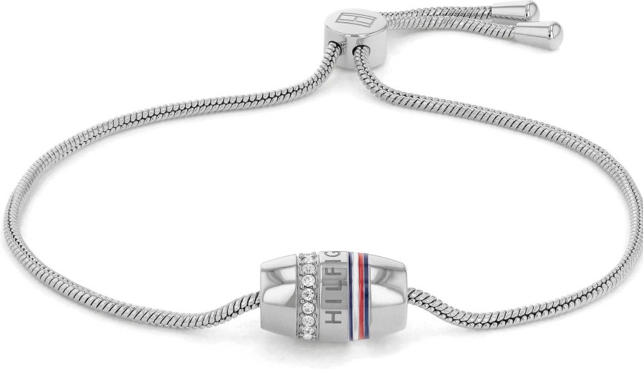 Schmuck Tommy Hilfiger Jewelry | Tommy Hilfiger Jewelry Mesh Charm Family 2780619 Damenarmband