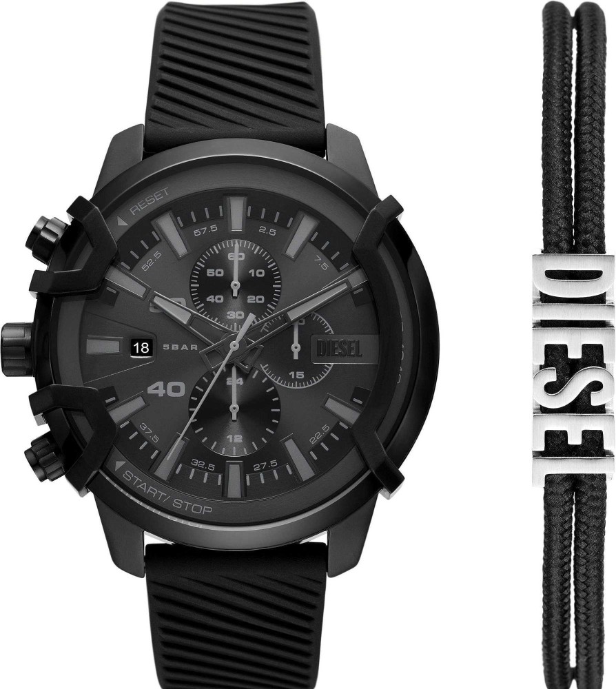 Uhren DIESEL | Diesel Griffed Dz4650Set Herrenchronograph Special Set