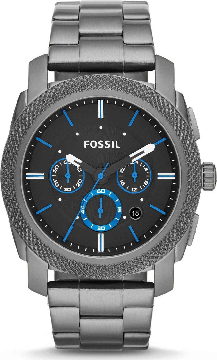 Uhren Fossil | Fossil Machine Fs4931 Herrenchronograph Sehr Sportlich