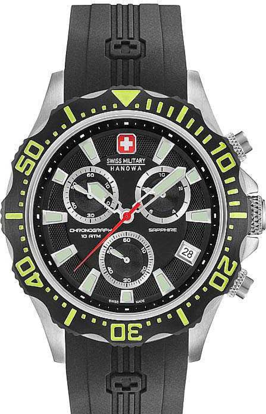 Uhren Swiss Military Hanowa | Hanowa Swiss Military Patrol Chrono 06-4305.04.007.06 Herrenchronograph