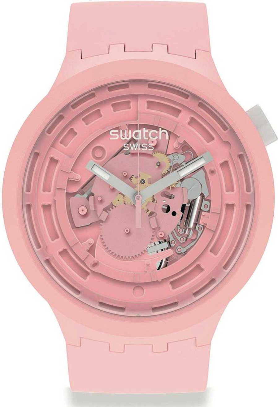 Uhren Swatch | Swatch C-Pink Sb03P100 Unisexuhr