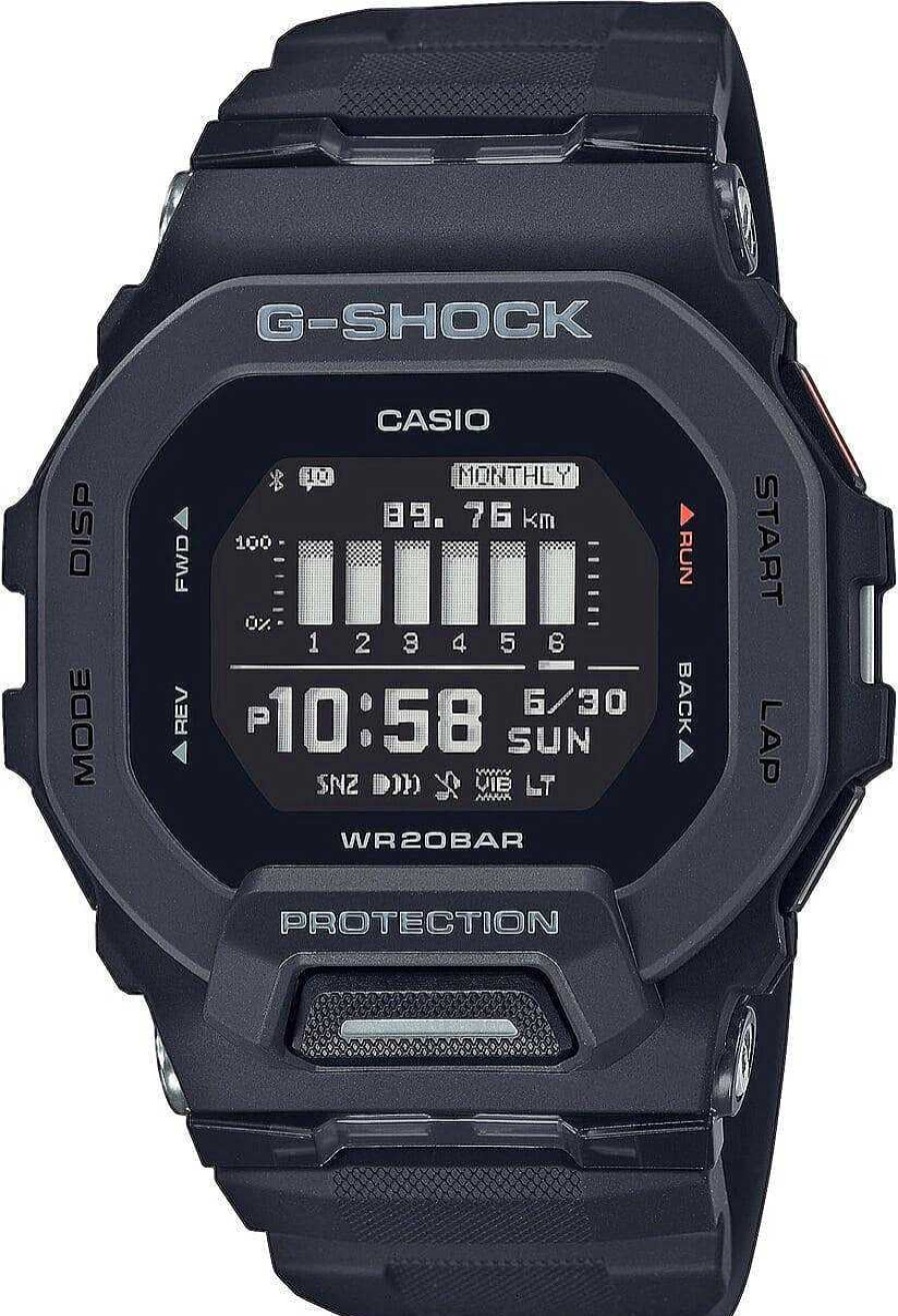 Uhren Casio G-Shock | Casio G-Shock G-Squad Gbd-200-1Er Herrenarmbanduhr