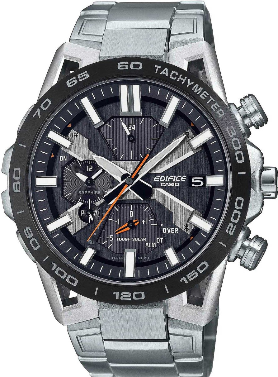 Uhren Casio | Casio Eqb-2000Db-1Aer Herrenchronograph Bluetooth®-Technologie