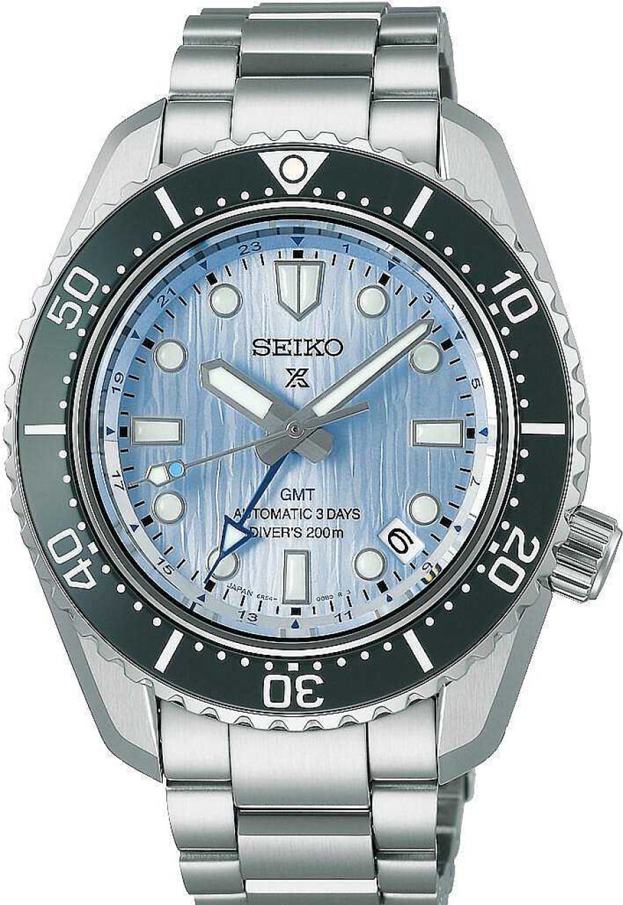 Uhren Seiko Prospex | Seiko Prospex Prospex Sea Automatic Gmt Diver'S Spb385J1 Herren Automatikuhr Mit Wechselband