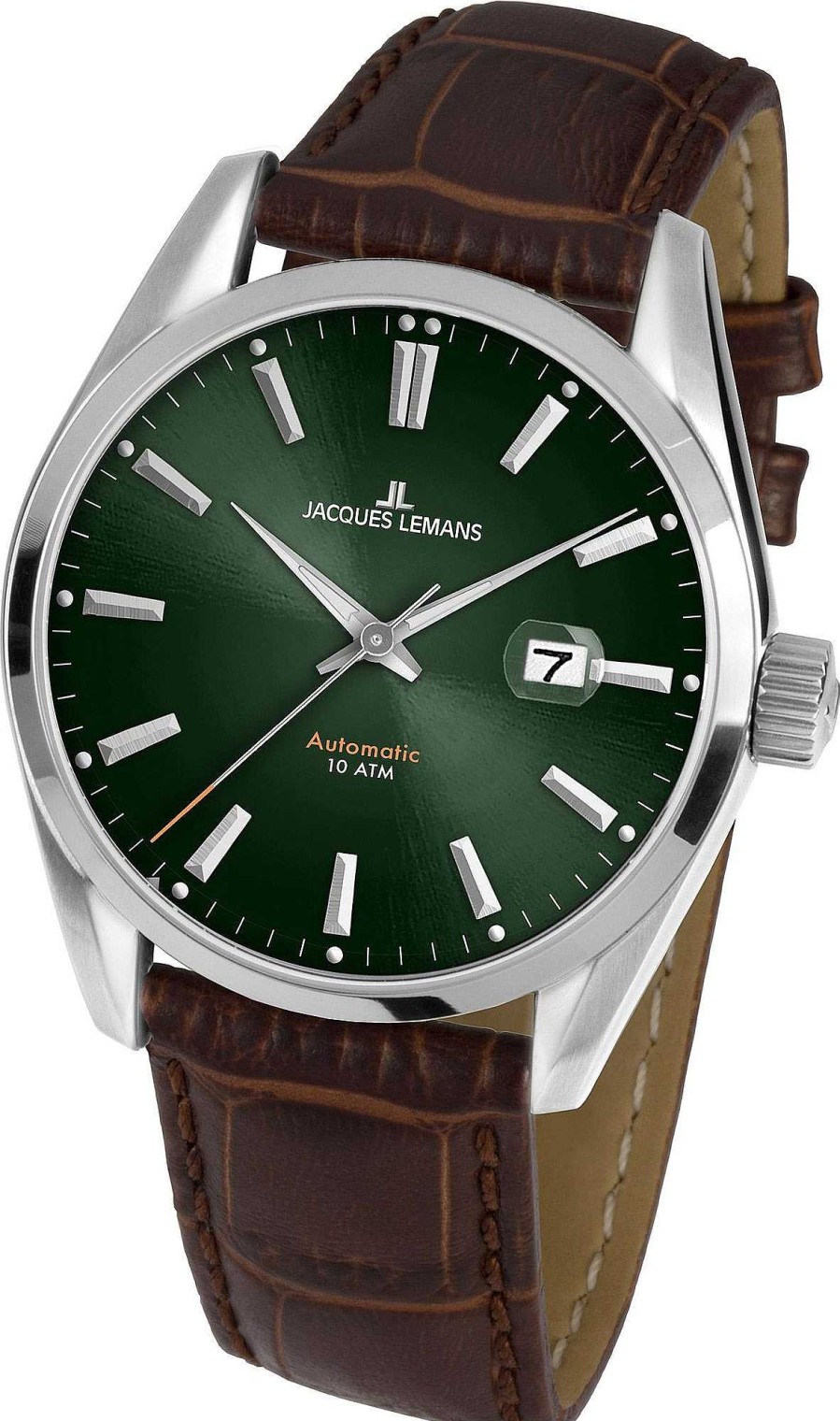 Uhren Jacques Lemans | Jacques Lemans Derby 1-1846.1C Automatik Armbanduhr Design Highlight