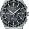 Uhren Seiko Astron | Seiko Astron Gps Solar Dual Time Ssh111J1 Gps Solar Uhr Gps Empfang F. Uhrzeit & Zeitzone