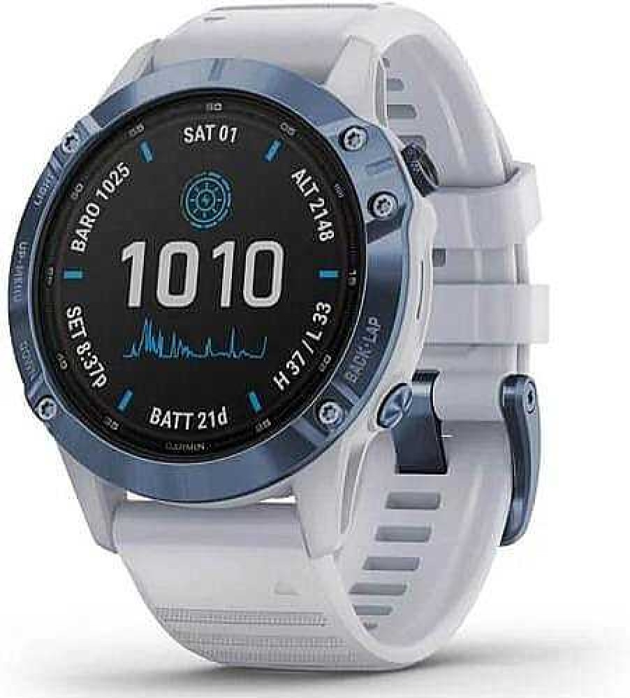 Uhren Garmin | Garmin Fenix 6 Pro Solar 010-02410-19 Smartwatch Smartwatch